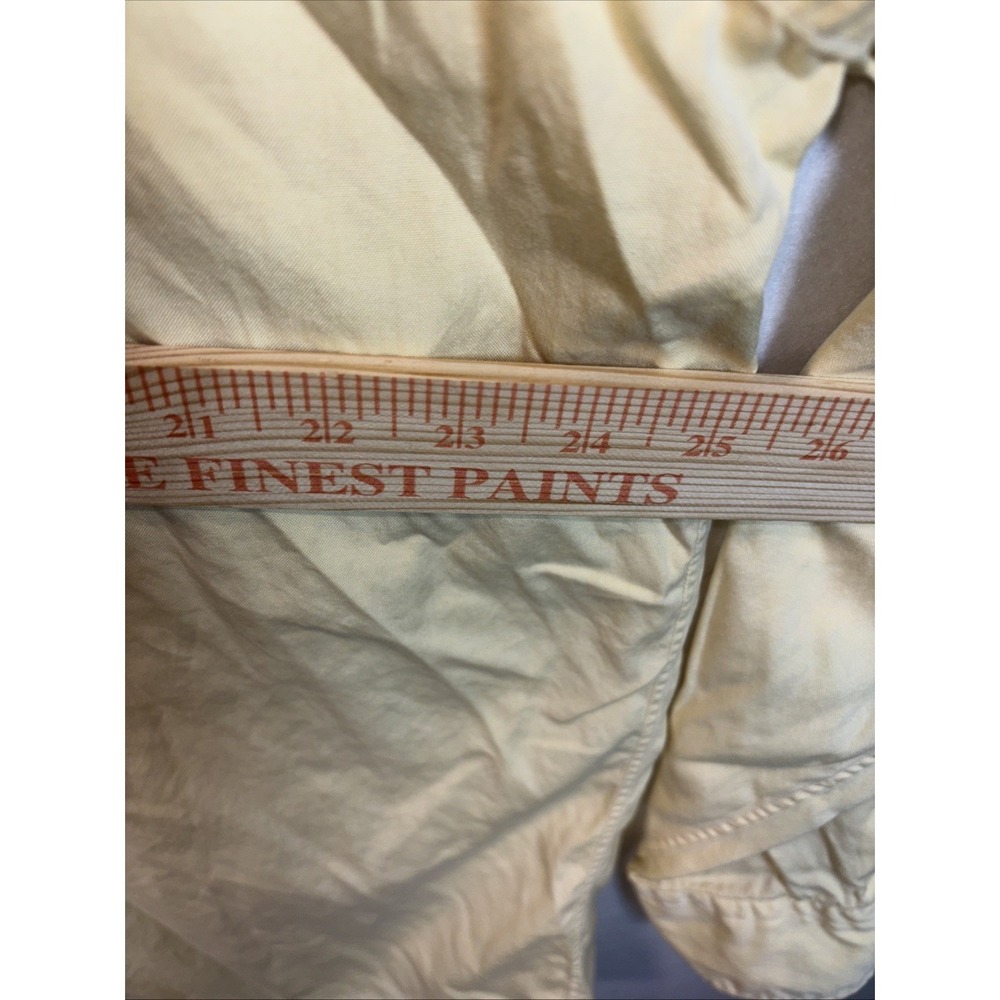 Lands End Mens Pinpoint Oxford Long Sleeve Button Down Size 17 -34 Size - Picture 11 of 13